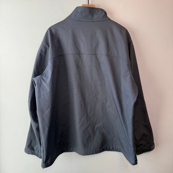 Columbia Men's Fleece Lined Prime Peak Softshell Jacket Gray Size 2X - Picture 8 of 8